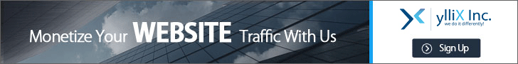 yX Media - Monetize your website traffic with us