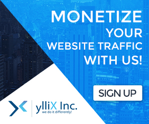 Monetize your website traffic with yX Media